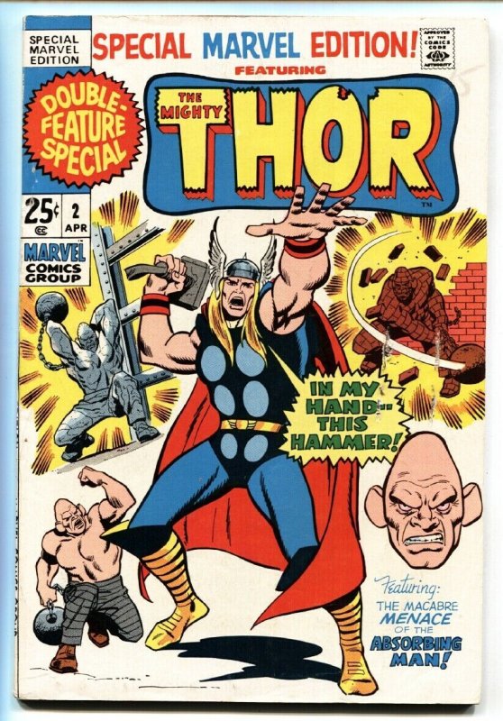 Special Marvel Edition #2-1971-Thor-Absorbing Man-comic book