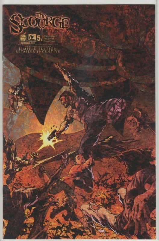 Scourge #5 Cover C Retailer Incentive Aspen NM