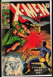 The X-Men #54 (1969) X-Men [Key Issue] FN- Condition