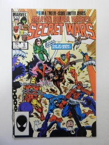 Marvel Super Heroes Secret Wars #5 (1984) FN/VF Condition!