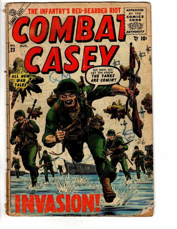 COMBAT CASEY (1952 ATLAS) 23 POOR August 1955 