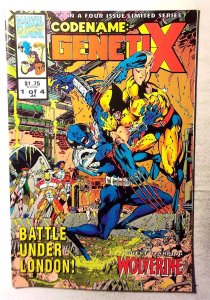 Codename: Genetix #1 1993 Marvel Comics UK Shift Wolverine 1st Print Comic Book