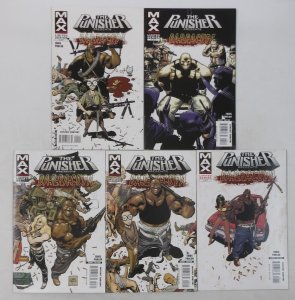 Punisher Presents Barracuda MAX #1-5 VF/NM complete series ; Marvel