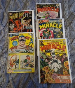 Box Lot of 40 DC Comics from the Silver and Bronze ages.