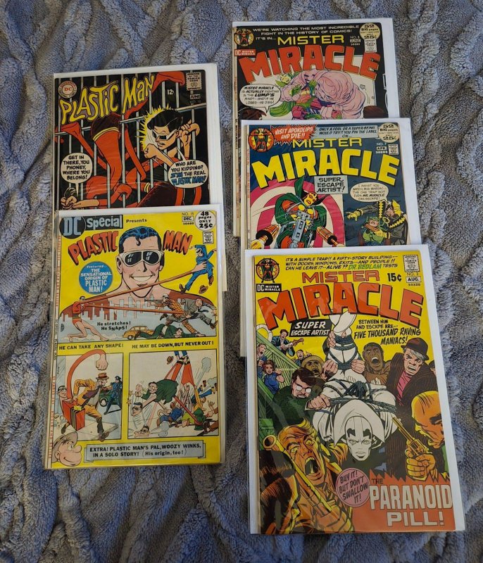 Box Lot of 40 DC Comics from the Silver and Bronze ages.