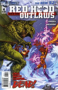 Red Hood and the Outlaws #4 VF ; DC | New 52 Kenneth Rocafort
