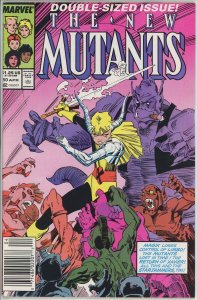 New Mutants #50 (1983) - 6.0 FN *Father's Day* Newsstand 
