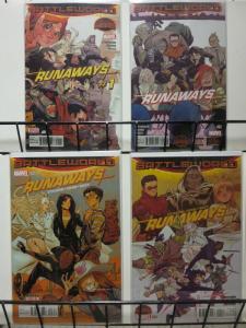 RUNAWAYS (2015) 1-4  SecretWars/Battleworld 