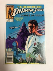 Indiana Jones Temple Of Doom (1984) # 1 (NM) Canadian Price Variant CPV