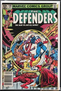 The Defenders #106 (1982) The Defenders