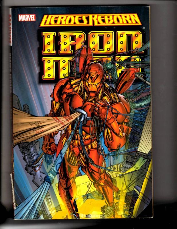 Heroes Reborn Iron Man Marvel Comics Graphic Novel Comic Book Avengers MF4