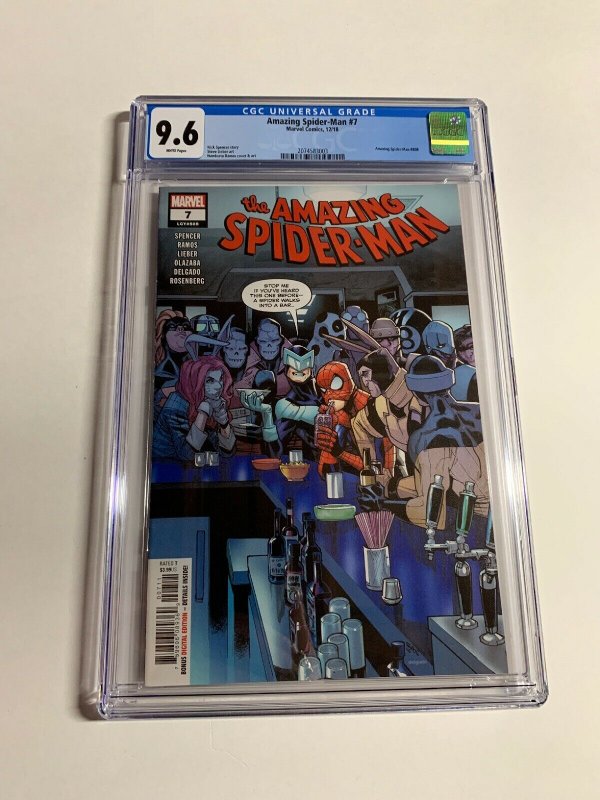 Amazing Spider-man 7 Volume 5 Cgc 9.6