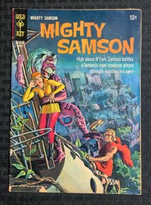 1966 MIGHTY SAMSON #5 G/VG 3.0 Gold Key / The Death Geysers