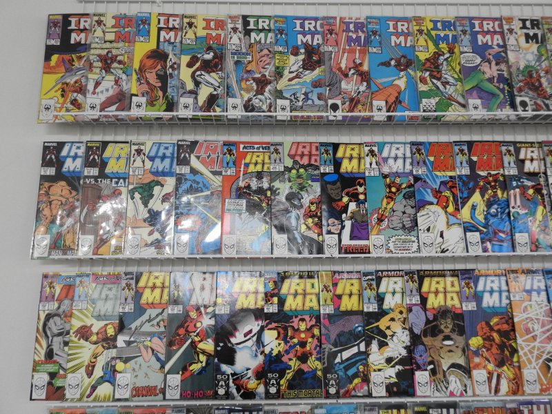 Huge Lot 190+ Comics W/ Iron Man, Thing, Superman, +More! Avg VF Condition!
