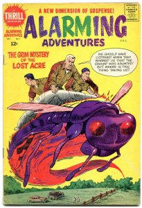 ALARMING ADVENTURES #1 1964-GIANT FLY COVER BY SEVERIN VG