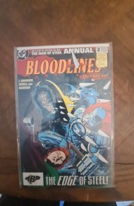 Superman: The Man of Steel Annual #2 Newsstand Edition (1993) Steel 