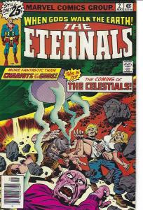 THE ETERNALS #2 AND #4 FINE CONDITION $25.00