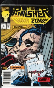 The Punisher: War Zone #9 Newsstand Edition (1992) Punisher
