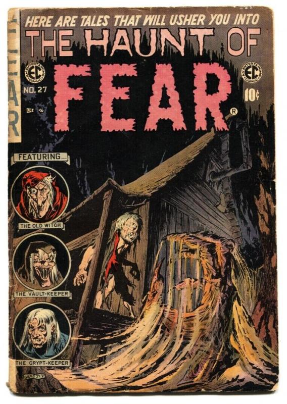 Haunt of Fear #27 1954- EC Horror Comic book  Reed Crandall