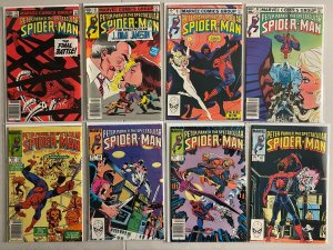 Peter Parker Spectacular Spider-Man lot #61-97 + 1 ann 33 diff avg 6.0 (1981-84)