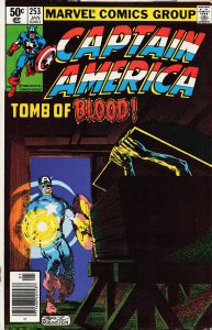 Captain America #253 (1981) Captain America [Key Issue]