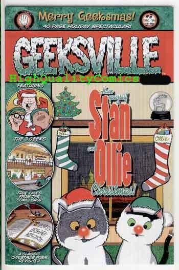 GEEKSVILLE #3, NM+, Rich Koslowski, 1999,Gary Sassaman, more indies in store