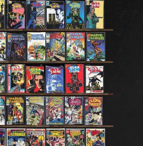 Huge Lot 160+ Comics with Jon Sable, Freelance, Badger, Marvel Fanfare & More!