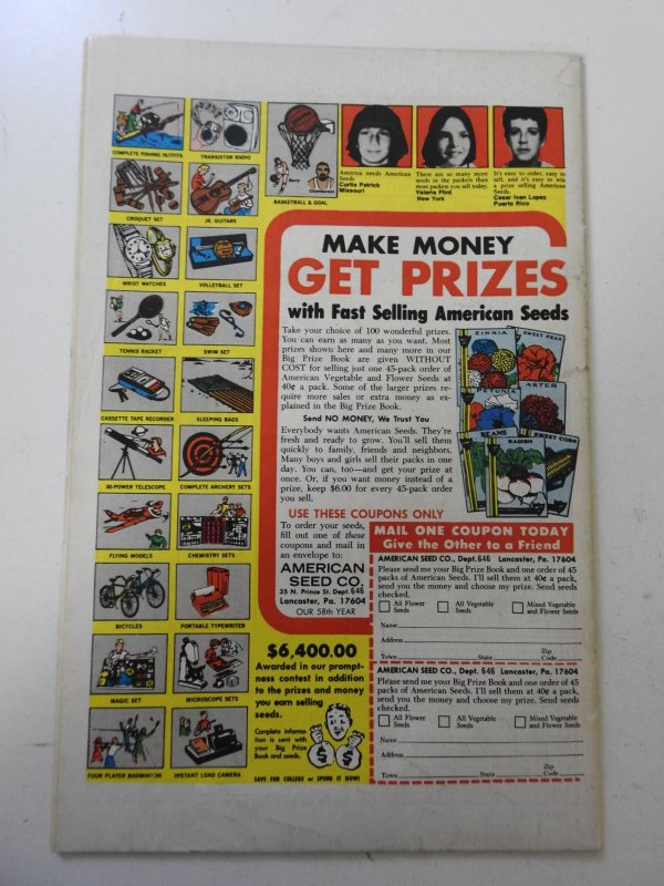 Marvel Chillers #5 (1976) VG Condition centerfold detached top staple