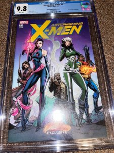 Astonishing X-Men  1 (2017), J Scott Campbell A Variant Cover, CGC Graded 9.8