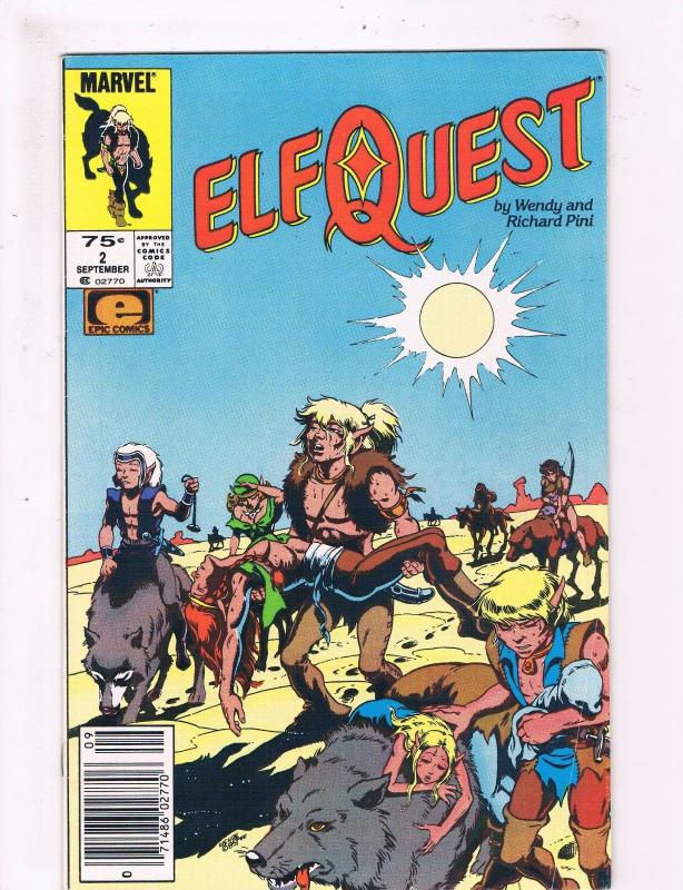 Elf Quest #2 Marvel Comic Book Volume VF Wendy & Richard Pini Issue DE2