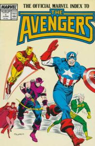 Official Marvel Index to the Avengers #1 FN; Marvel | save on shipping - details