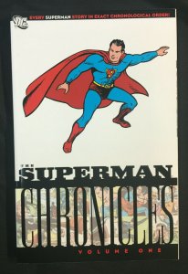 SUPERMAN CHRONICLES LOT 9 TRADE PAPERBACK BOOKS #1-9 VF-NM
