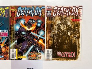 3 Deathlok Marvel Comic Books # 2 3 4 Avengers Defenders Iron Man Hulk 41 JS45
