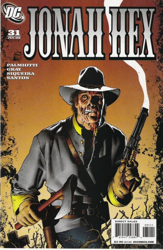 Jonah Hex #31 (2008)  NM to NM/M  original owner