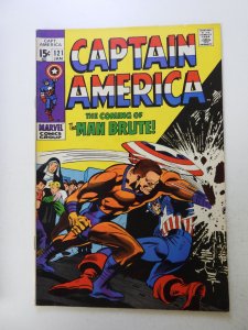 Captain America #121 VG+ condition bottom staple detached from cover