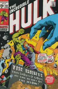 Incredible Hulk, The #140 (2nd) FN ; Marvel | Harlan Ellison