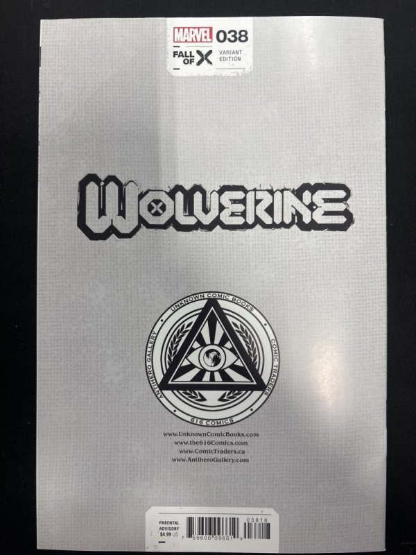 Wolverine #38, NM Nakayama Variant Edition, Marvel, 2023
