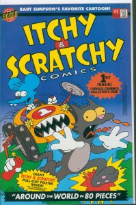 Itchy & Scratchy #1 Bongo Comics 1993 VF Simpsons