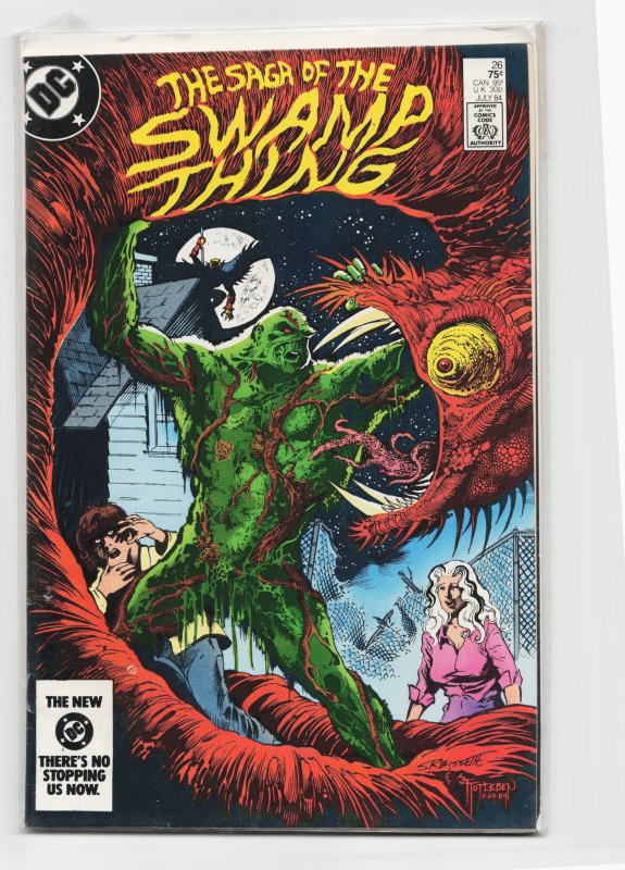 The Saga of Swamp Thing #26 (1984) MISSING M.J.I