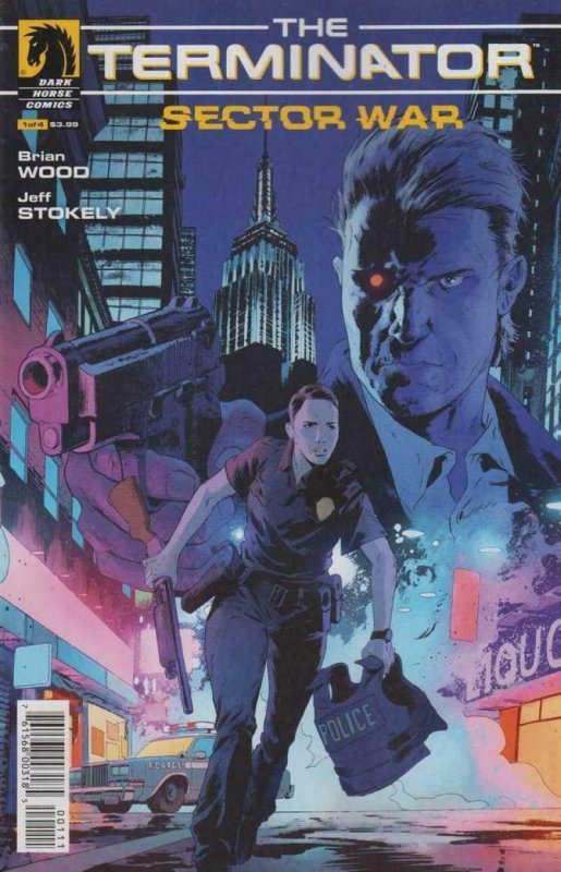 TERMINATOR SECTOR WAR #1, VF/NM, Brian Wood, 2018, Death, Cyborg, Robot