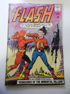 The Flash #137 (1963) GD Condition moisture stains, rusty staples
