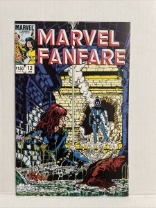 Marvel Fanfare #12 Black Widow Iron Maiden Cover