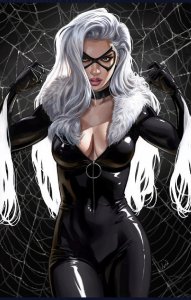 (2026) BLACK CAT #7 1:100 IVAN TALAVERA VIRGIN VARIANT COVER! 2/11/2026