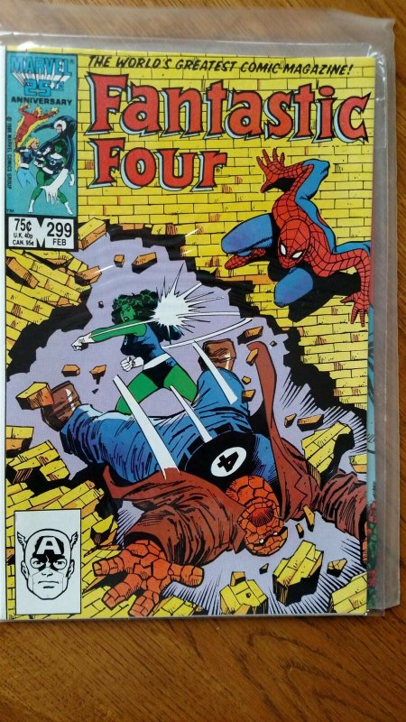 Fantastic Four #299 (Marvel,1987) Condition VF/NM