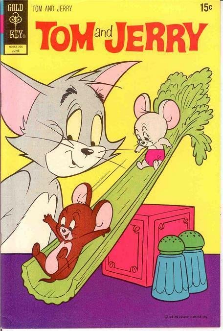 TOM & JERRY 264 VF-NM   June 1972 COMICS BOOK