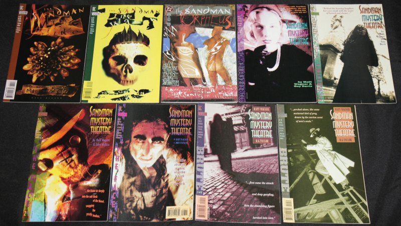 DC/Vertigo Copper-Modern SANDMAN TITLES 31pc Mid-High Grade Comic Lot VF-NM