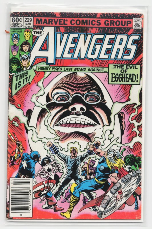 The Avengers #229 (1983) The Avengers