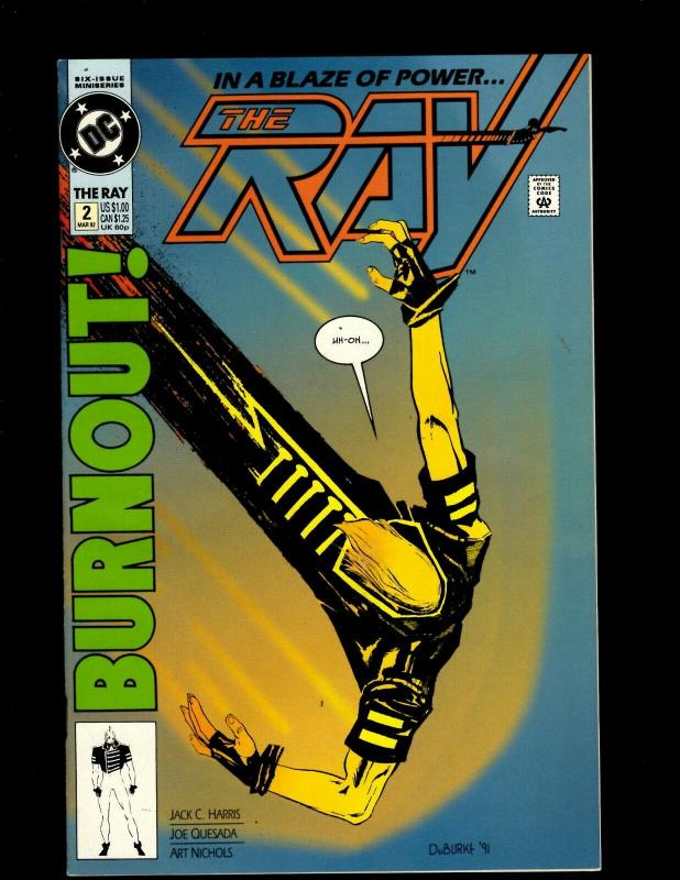 13 DC Comic Books The Ray #1 2 3 + Back In A Blaze #1 2 3 4 5 6 7 8 Ray #0 J397