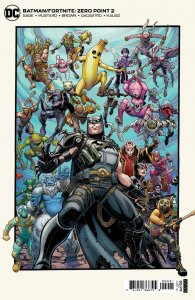 BATMAN FORTNITE ZERO POINT (2021 DC) #2 VARIANT CVR B ART ADAMS NM with CODE