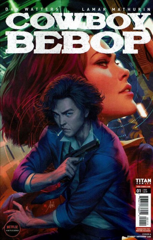 Cowboy Bebop (Titan) #1A VF/NM; Titan | Artgerm variant - we combine shipping 